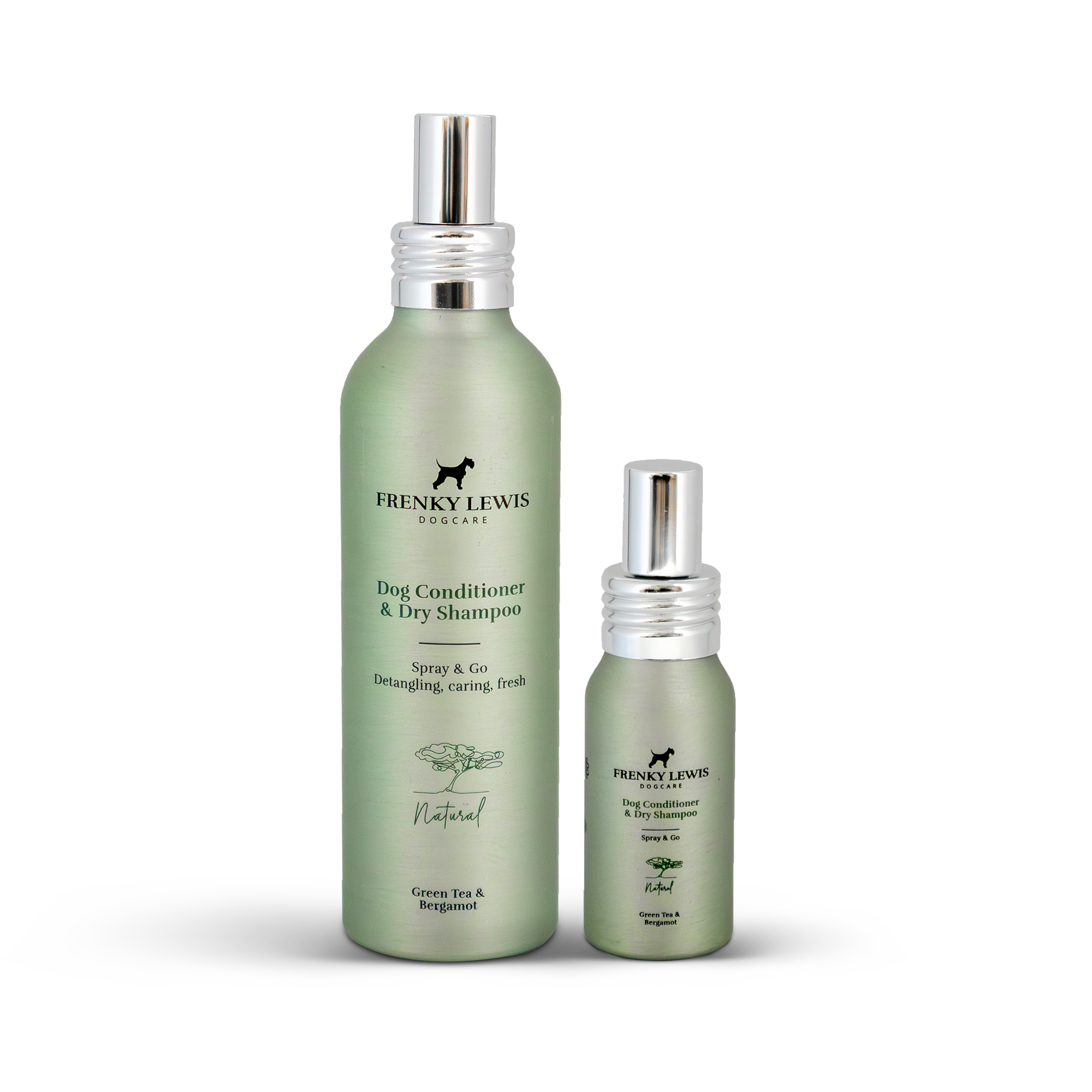 Dry Shampoo & Conditioner 150ml + 30ml pocket - Green Tea & Bergamot