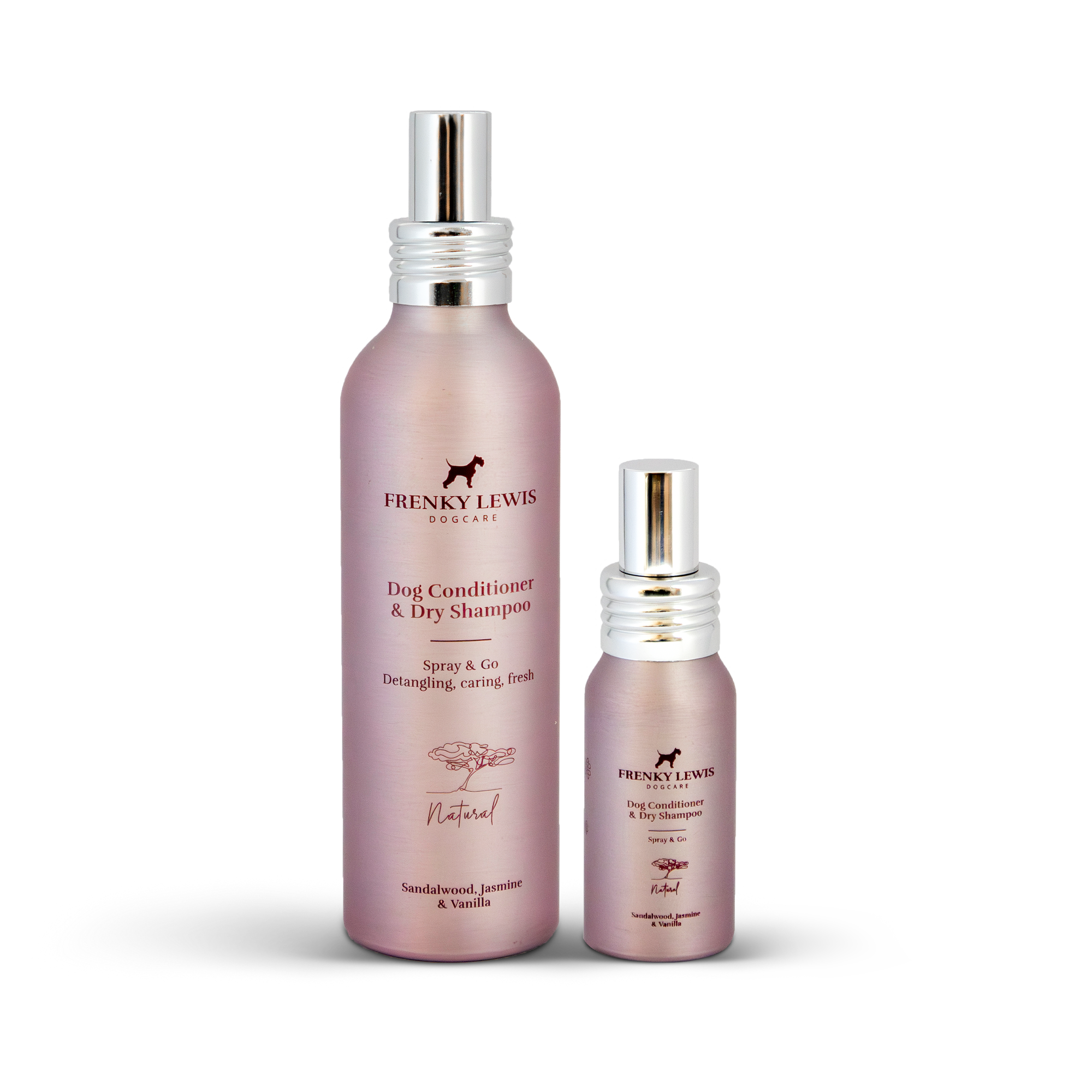 Dry Shampoo & Conditioner 150ml + 30ml pocket - Sandalwood, Jasmine & Vanilla