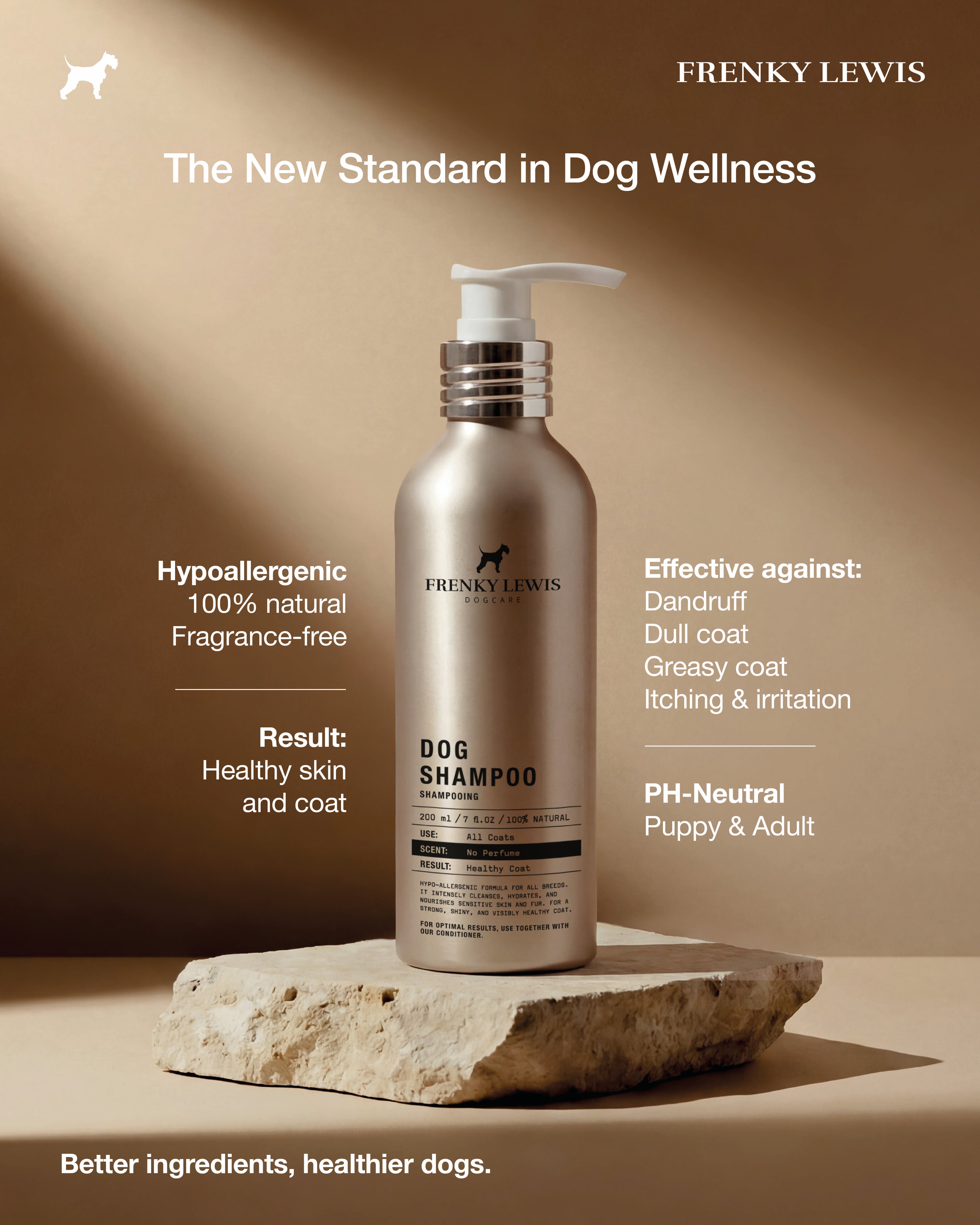 Pure Line basis - Shampoo, Conditioner & Face Cleanser