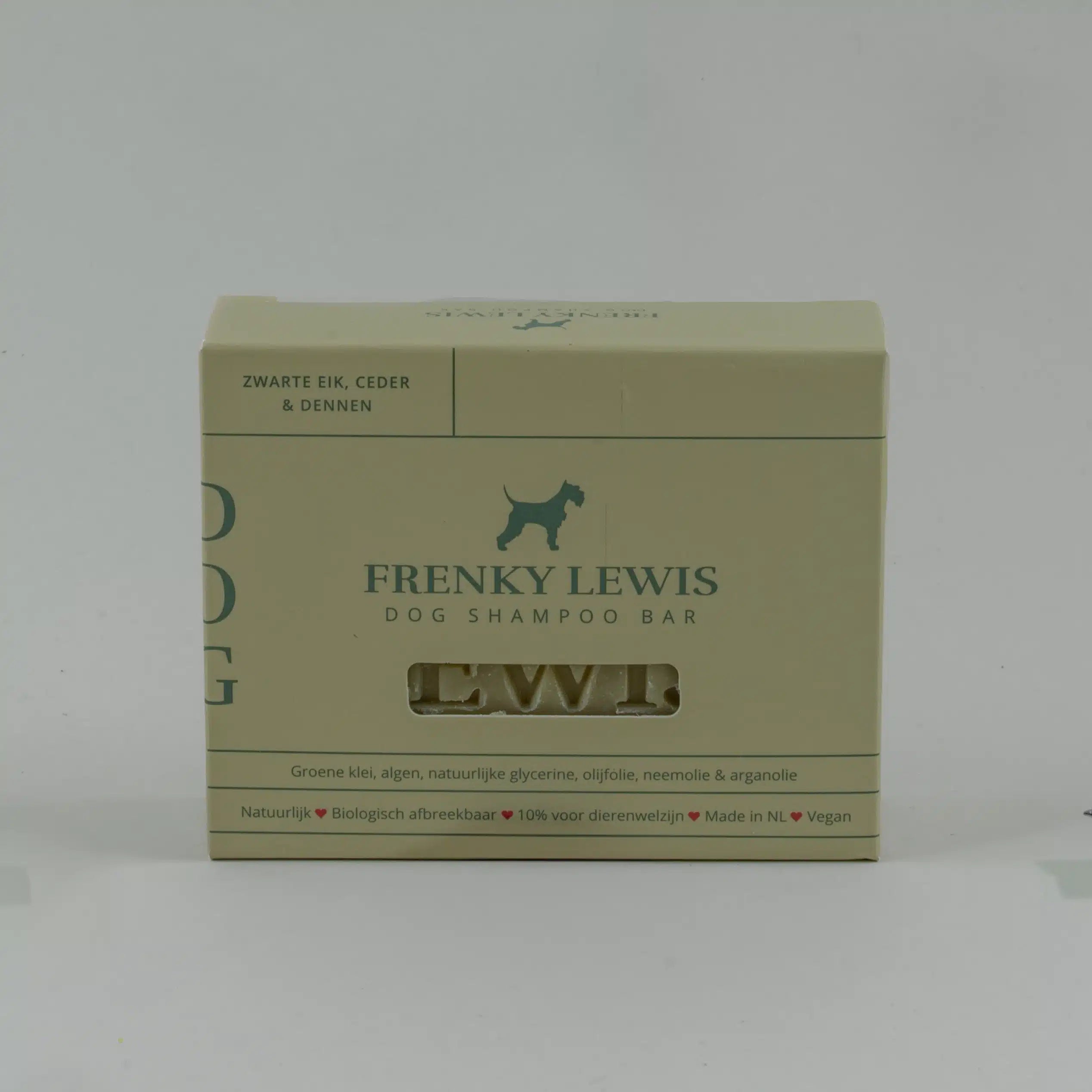 Natuurlijke dog Shampoo Bar - Zwarte eik, ceder & dennen