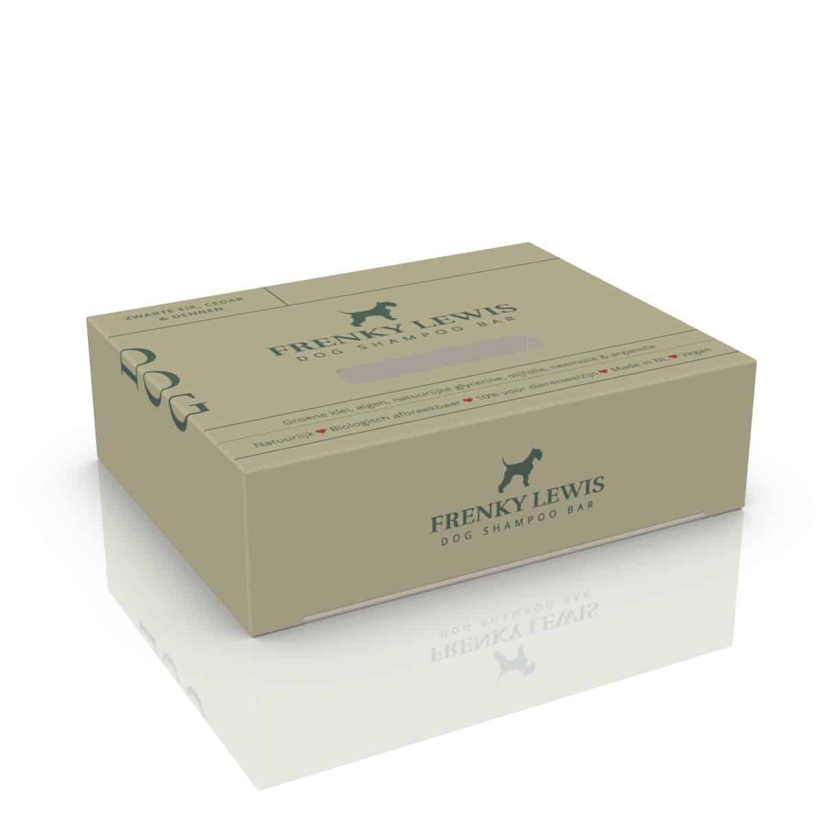Natuurlijke dog Shampoo Bar - Zwarte eik, ceder & dennen