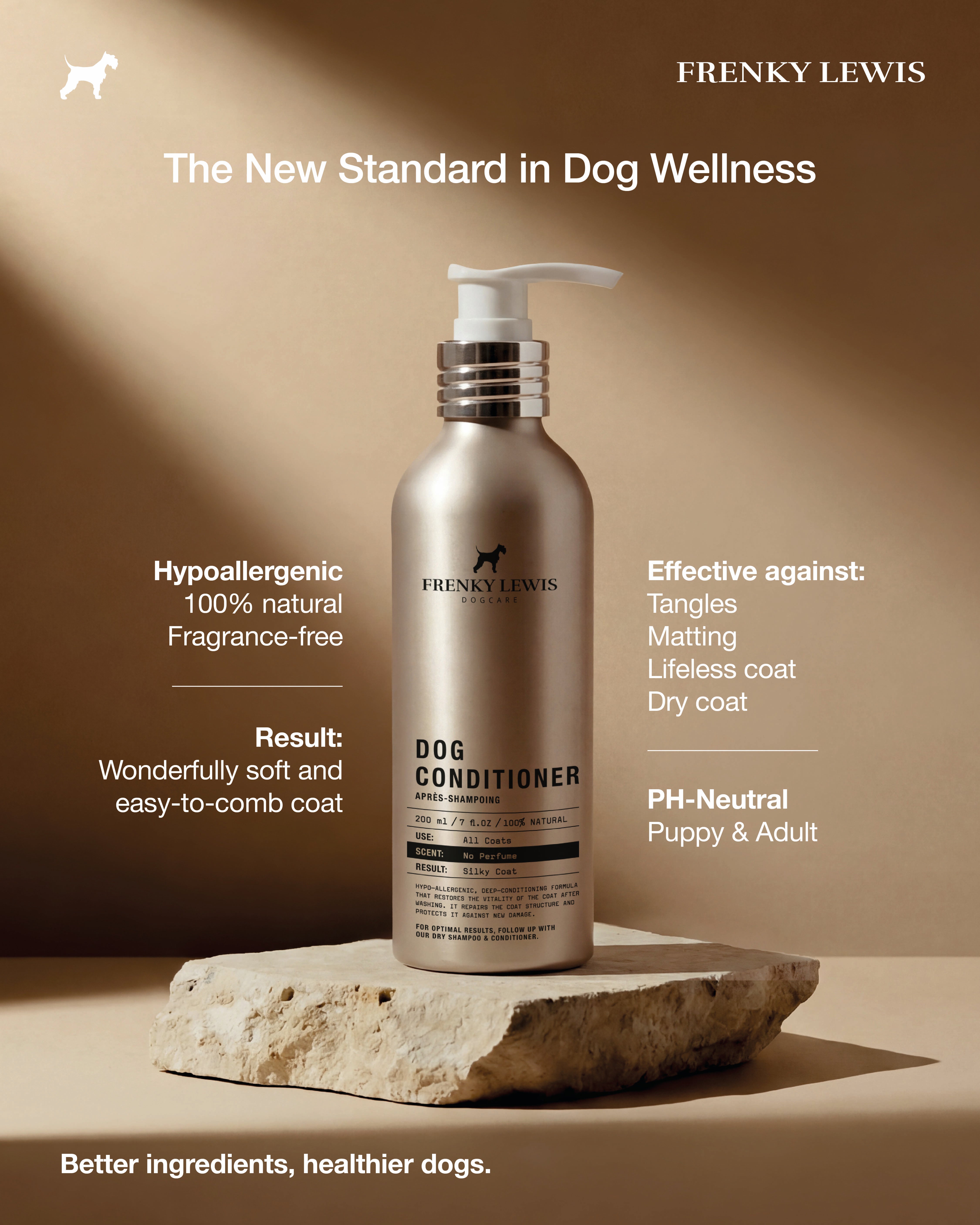 Pure Line basis - Shampoo, Conditioner & Face Cleanser
