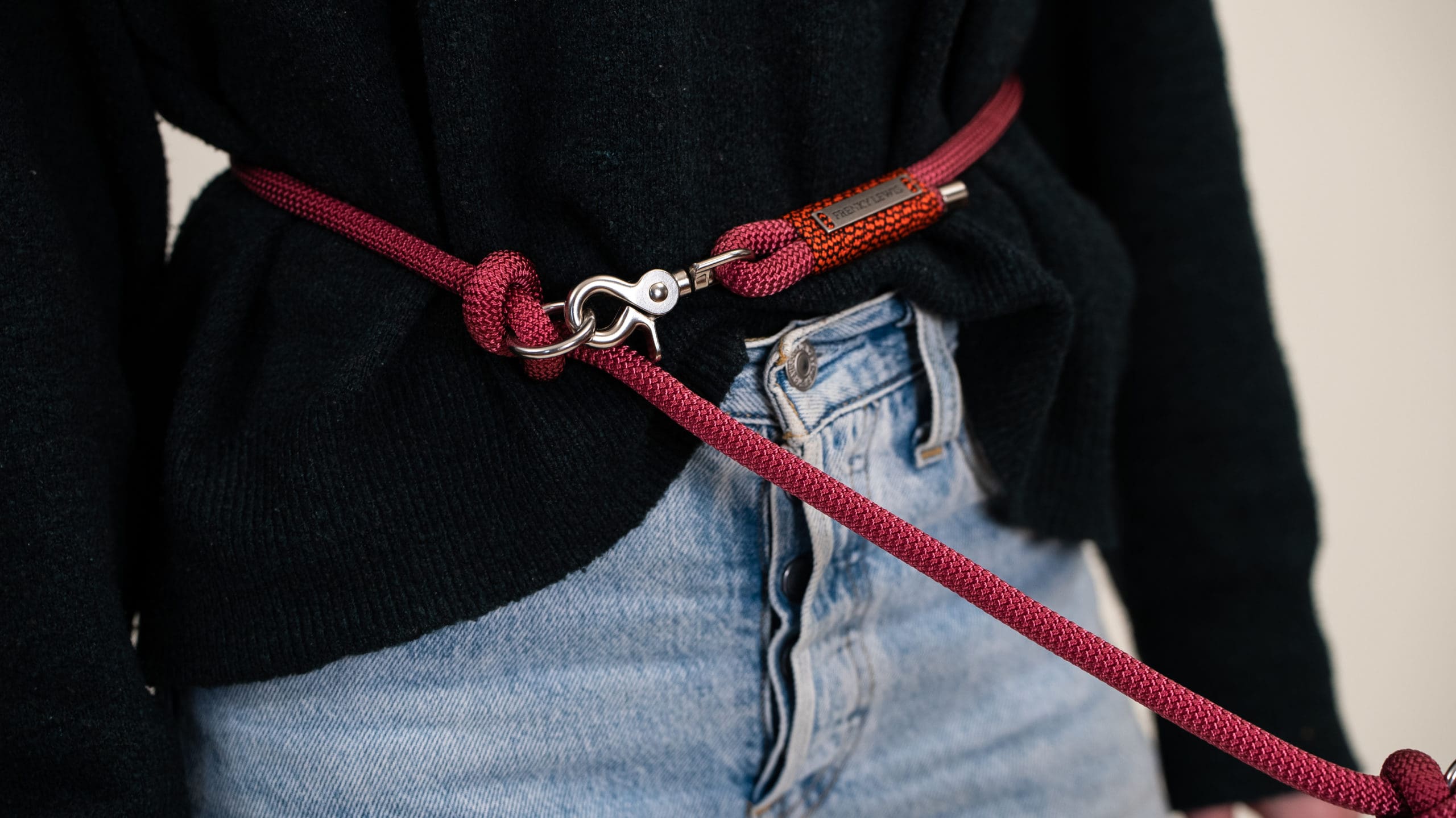 Hands Free Leash - Purple Poppy - 250cm