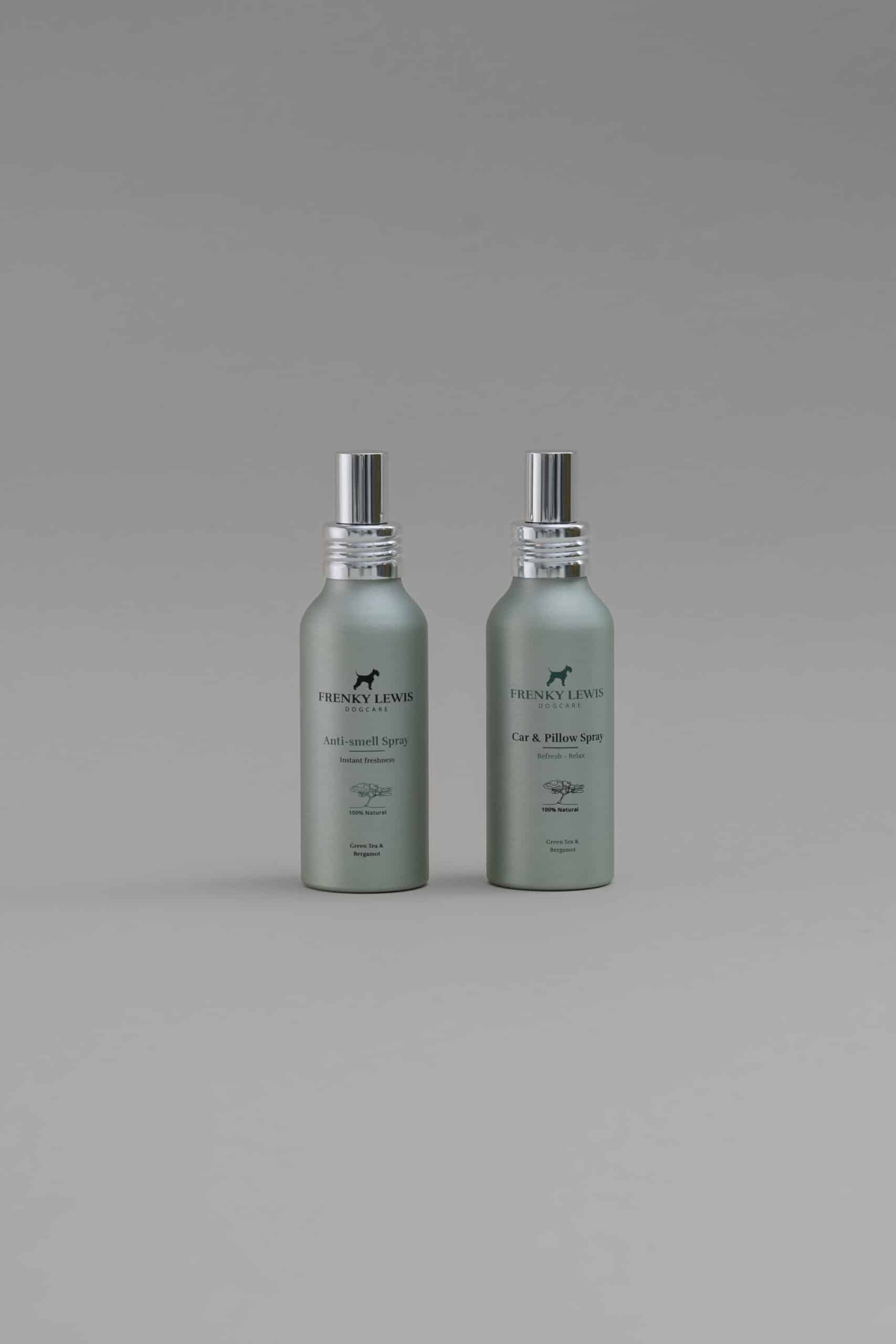 Car & Pillow + Anti Smell Spray - Groene thee & Bergamot