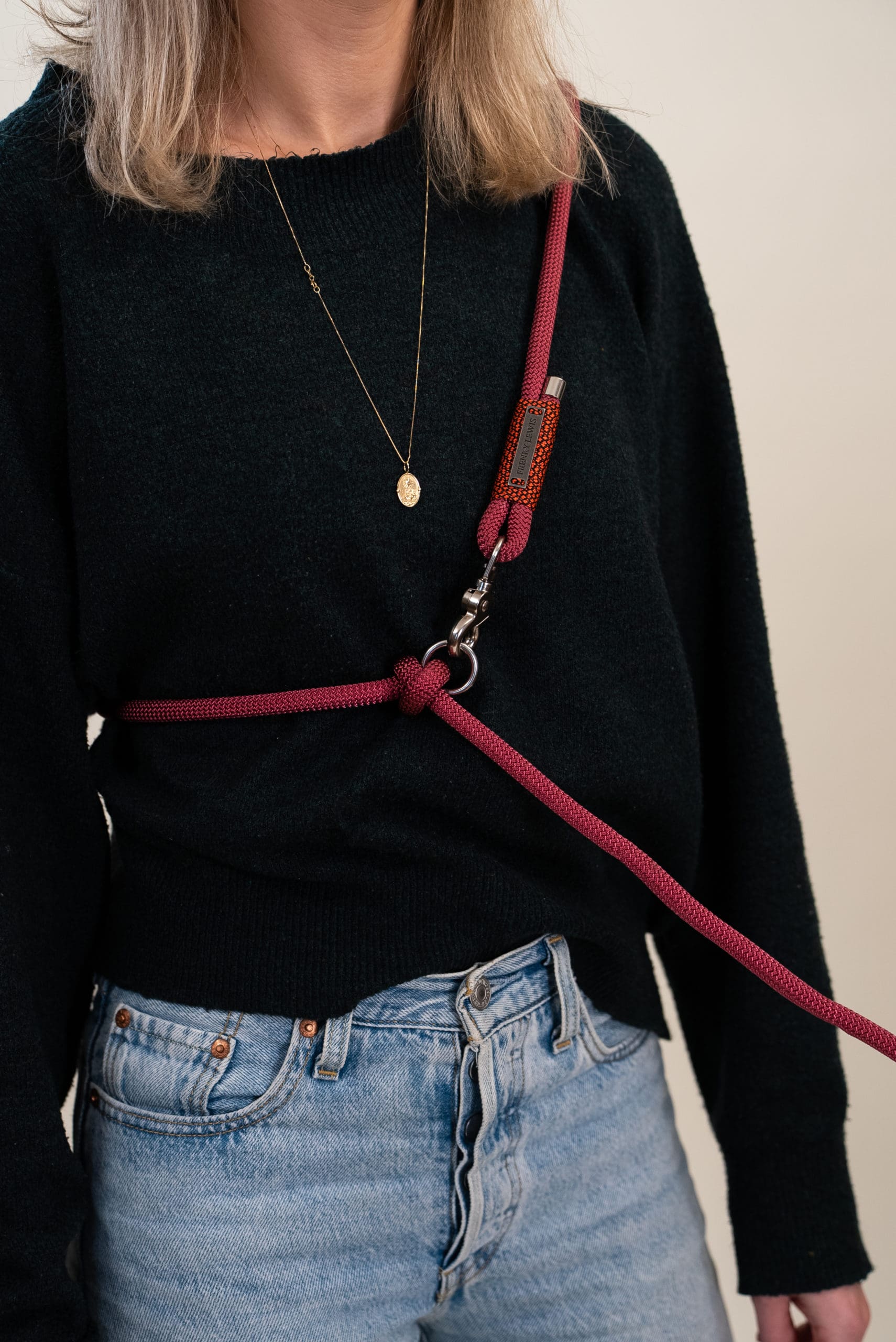 Hands Free Leash - Purple Poppy - 250cm