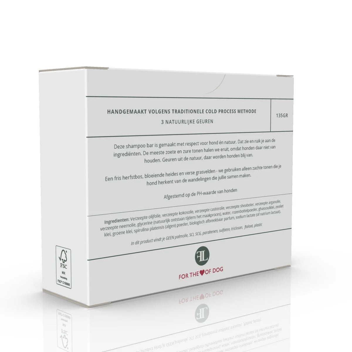 Natuurlijke dog Shampoo Bar - 3 mini's in 3 geuren