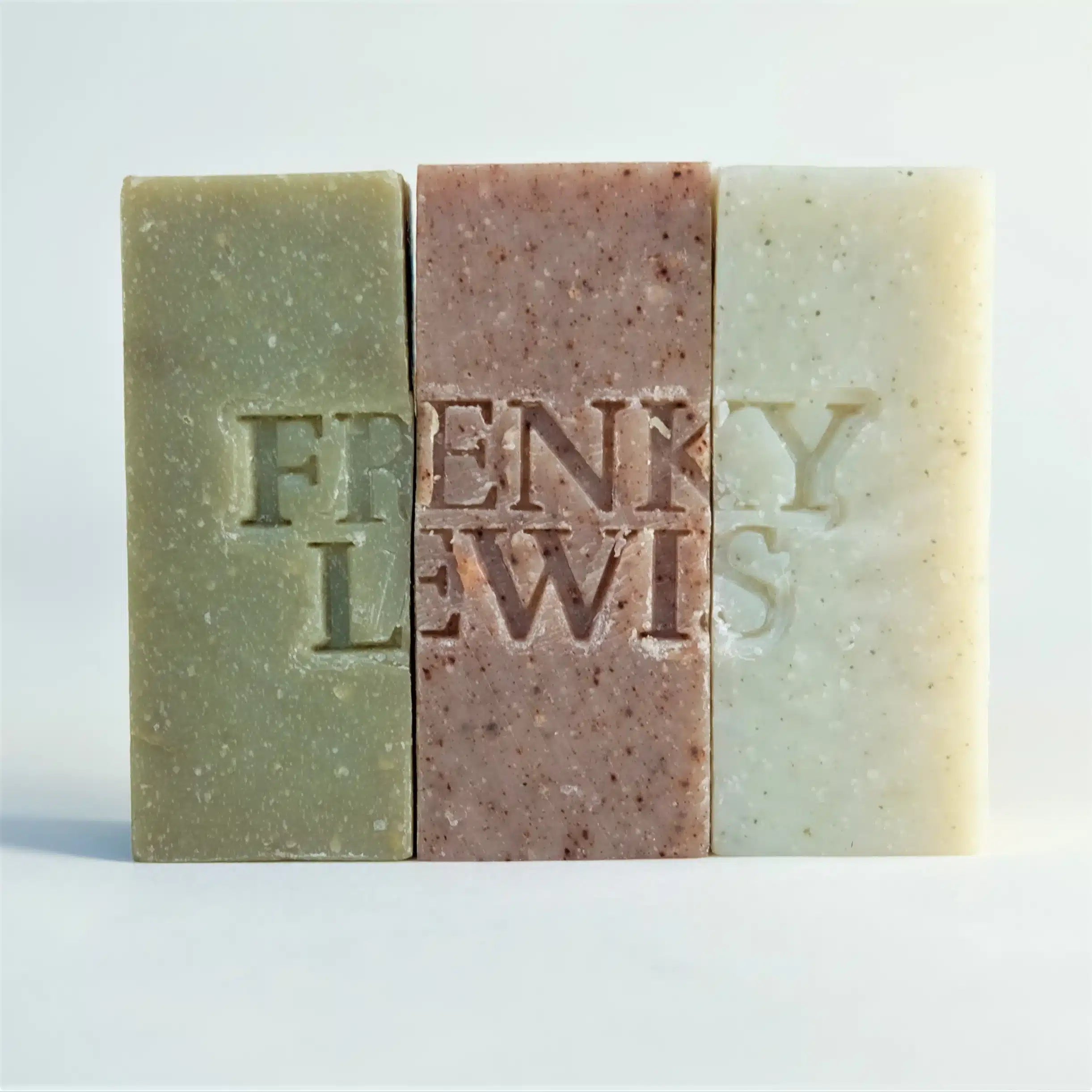 Natuurlijke dog Shampoo Bar - 3 mini's in 3 geuren