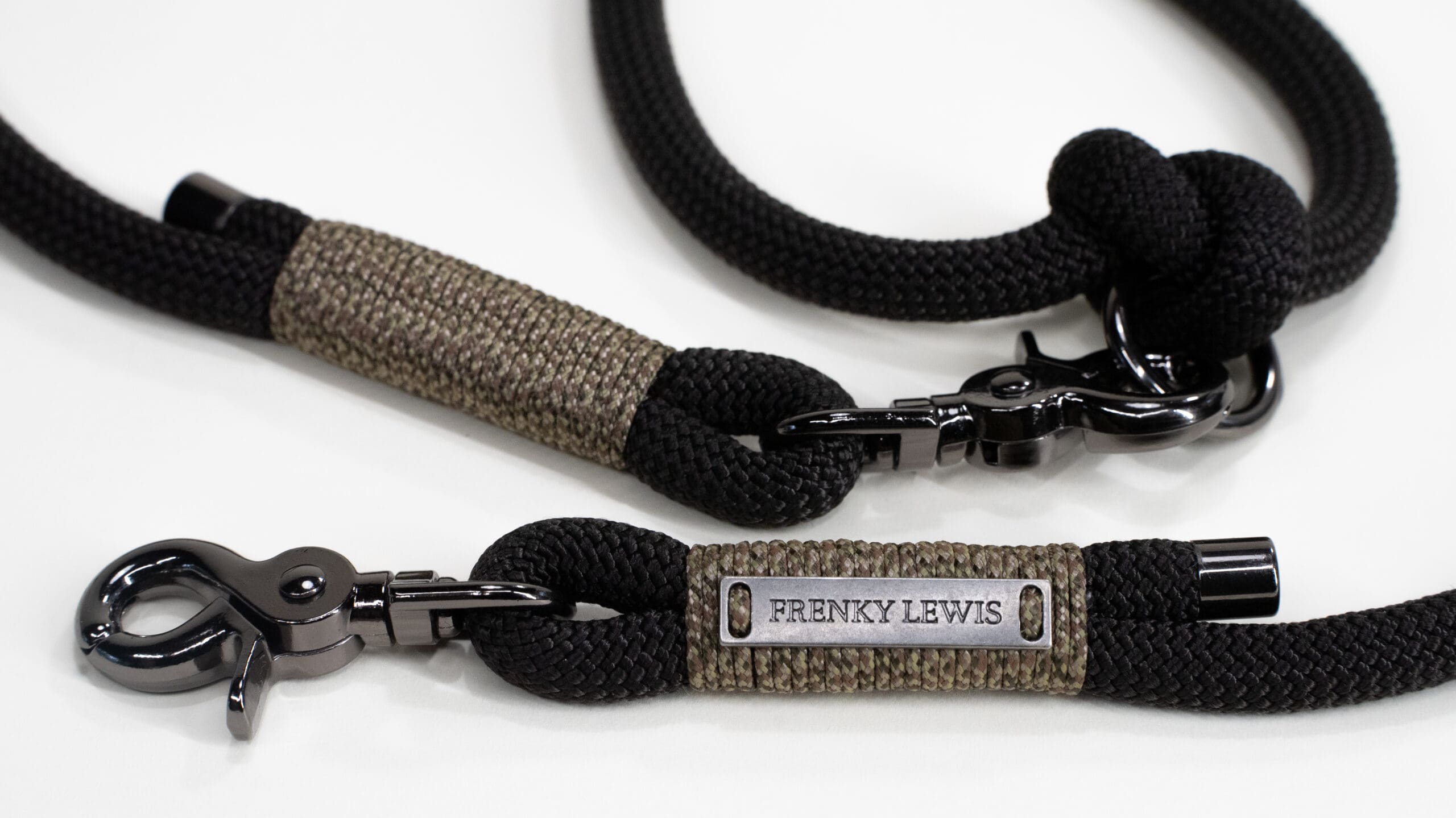 Hands Free Leash - Boba Black - 250cm