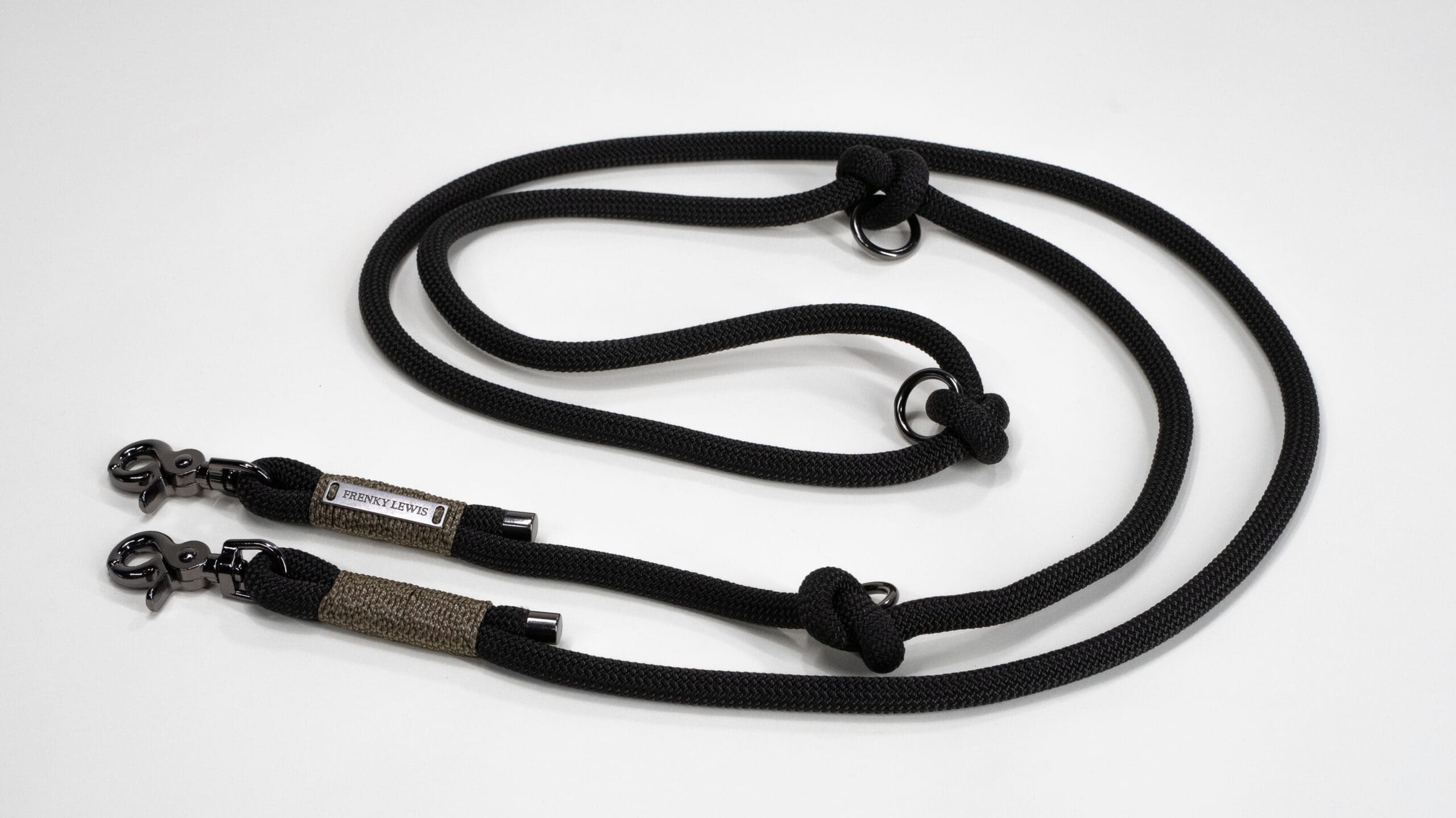 Dog Leash - Boba Black - 190cm