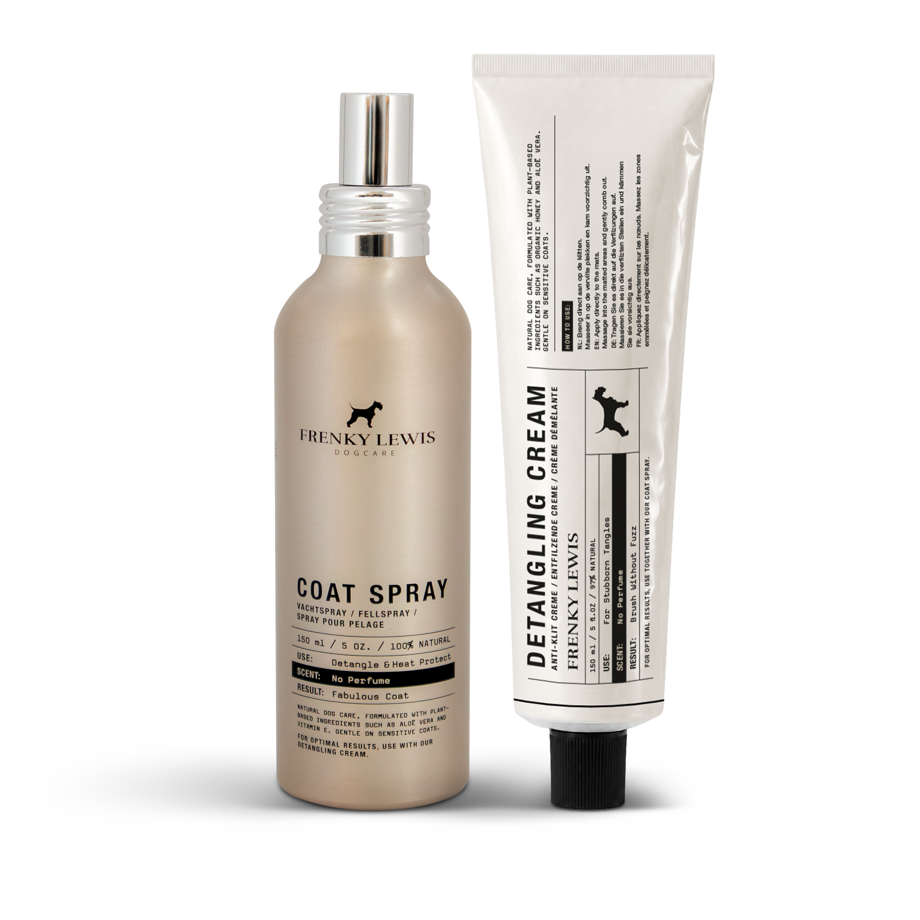 Pure Line ontklit-duo - Coat Spray & Detangling Cream